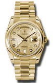 Rolex Day-Date 118208 chjdp Yellow Gold