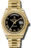 Rolex Day-Date 218238 bkrp Yellow Gold