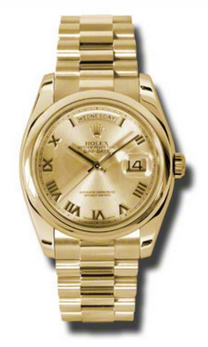 Rolex 118208 chrp Day-Date Yellow Gold - фото 1