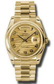 Rolex Day-Date 118208-chwap Yellow Gold