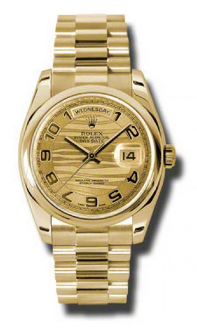 Rolex 118208-chwap Day-Date Yellow Gold - фото 1