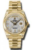 Rolex Day-Date 118208 mtdp Yellow Gold