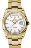 Rolex Day-Date 118208 white Yellow Gold