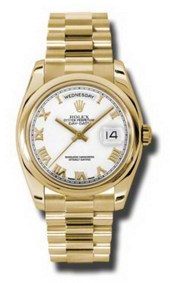 Rolex 118208 wrp Day-Date Yellow Gold - фото 1