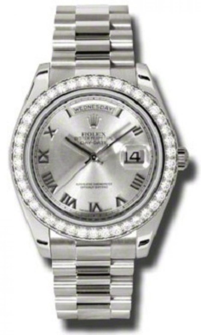Rolex 218349 rrp Day-Date White Gold - фото 1