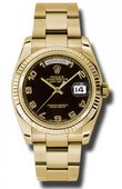 Rolex Часы Rolex Day-Date 118238 bkao Yellow Gold