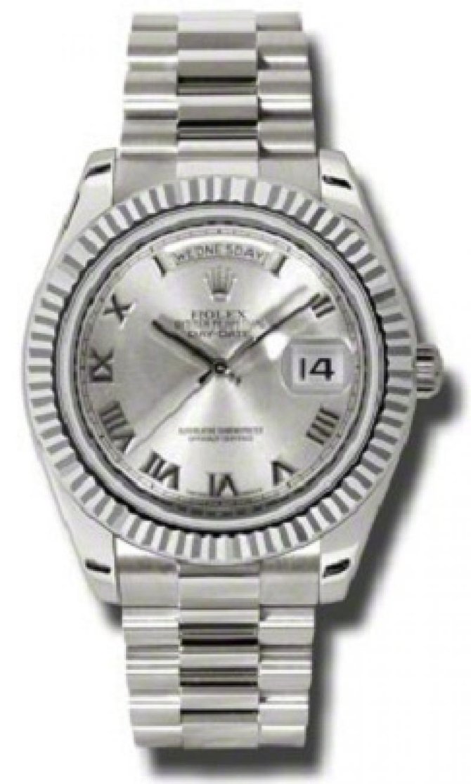 Rolex 218239 rrp Day-Date White Gold - фото 1