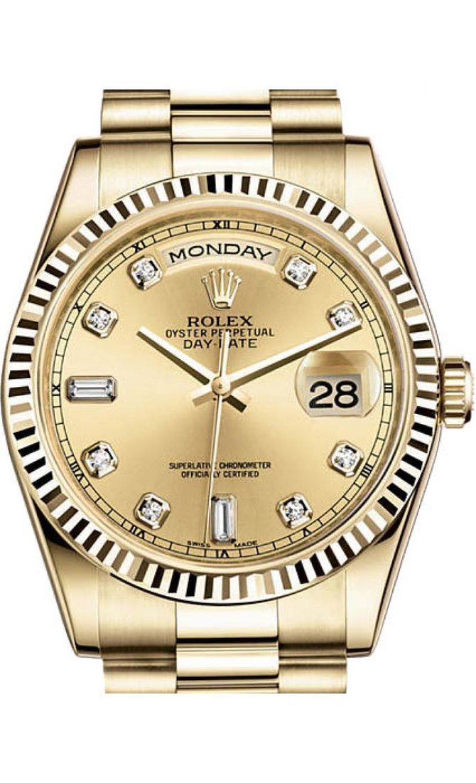 Rolex 118238 chdp Day-Date Yellow Gold - фото 1