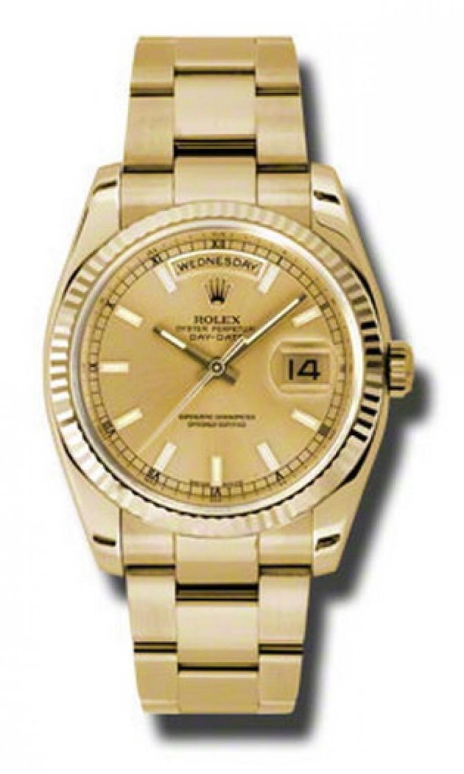 Rolex 118238 chso Day-Date Yellow Gold - фото 1