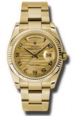 Rolex Day-Date 118238 chwao Yellow Gold