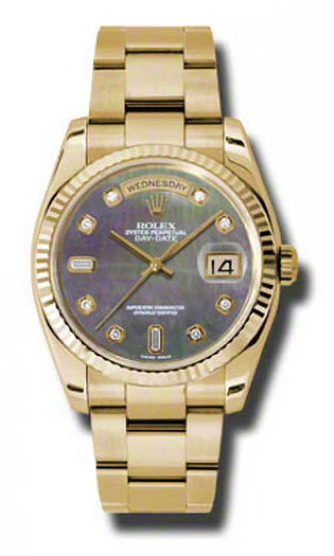 Rolex 118238 dkmdo Day-Date Yellow Gold - фото 1