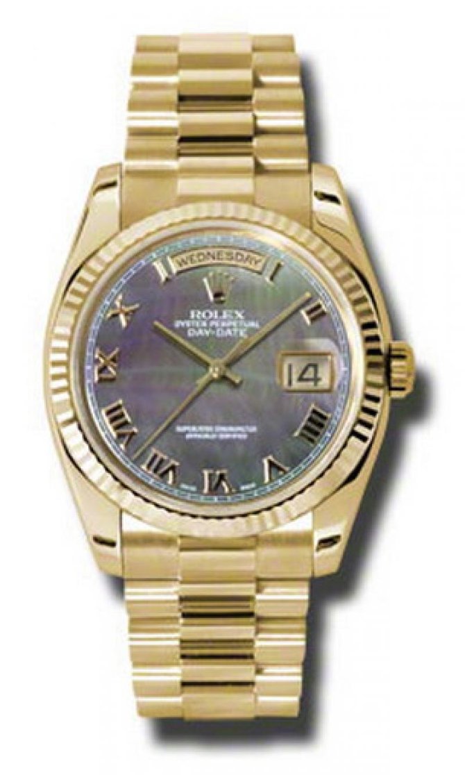 Rolex 118238 dkmrp Day-Date Yellow Gold - фото 1