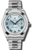 Rolex Часы Rolex Day-Date 218206-iceblue Platinum