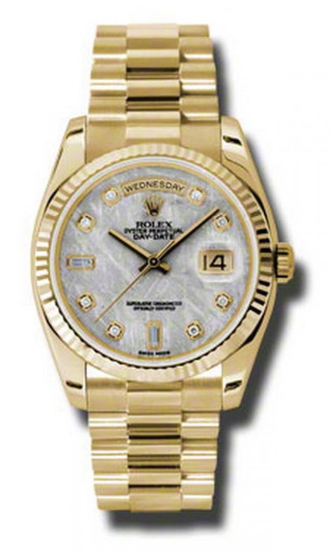 Rolex 118238 mtdp Day-Date Yellow Gold - фото 1