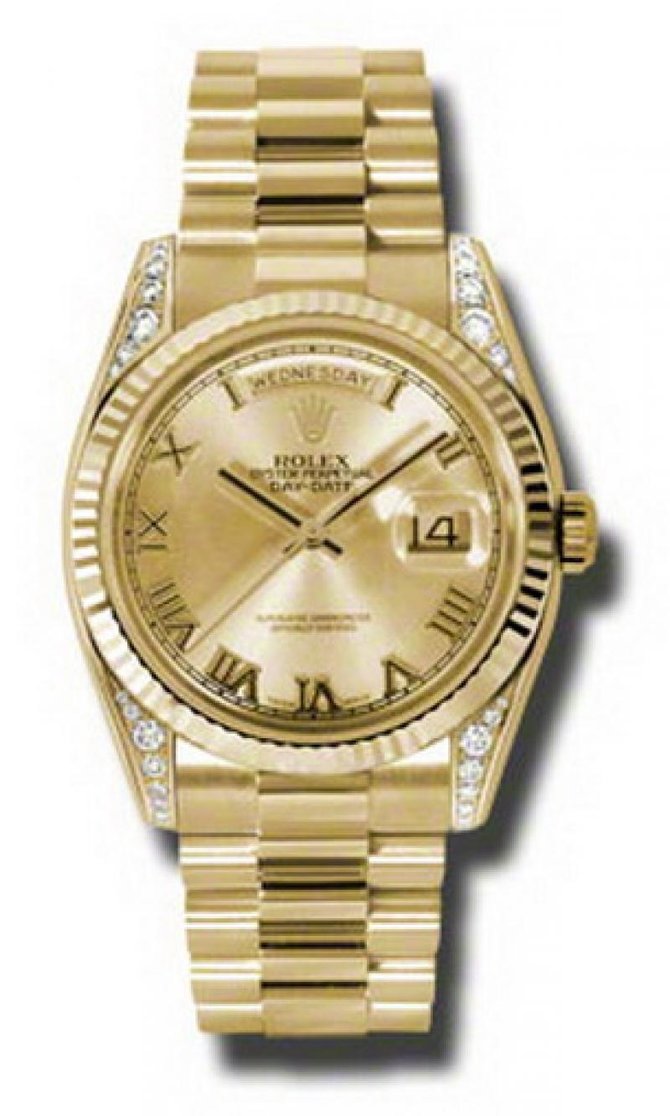 Rolex 118338 chrp Day-Date Yellow Gold - фото 1