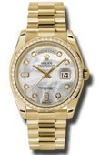Rolex Day-Date 118348 mdp Yellow Gold