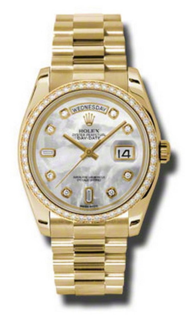 Rolex 118348 mdp Day-Date Yellow Gold - фото 1