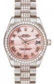 Rolex Datejust Ladies 178286 pinkmop Platinum