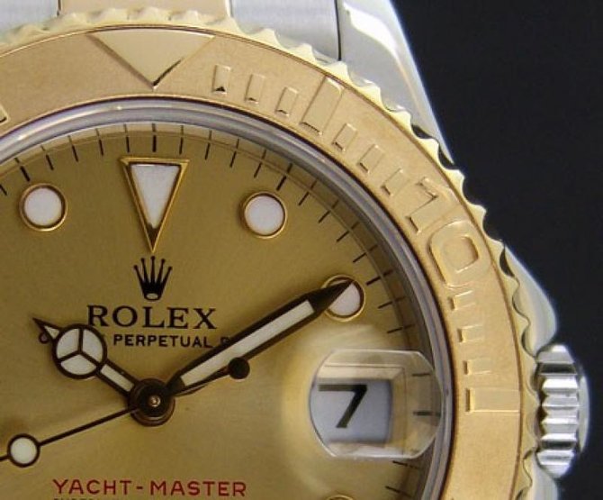 Rolex 168623 Champagne Yacht Master II Yacht-Master 35mm Steel and Yellow Gold - фото 4