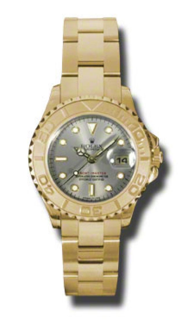 Rolex 169628 grey dial Yacht Master II Yacht-Master 29mm Yellow Gold - фото 2