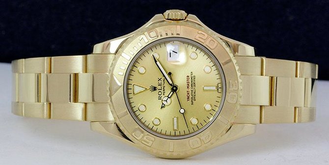 Rolex 169628 Champagne Yacht Master II Yacht-Master 29mm Yellow Gold - фото 3