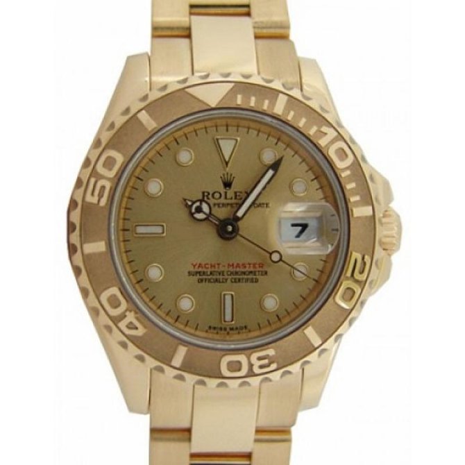 Rolex 169628 Champagne Yacht Master II Yacht-Master 29mm Yellow Gold - фото 2