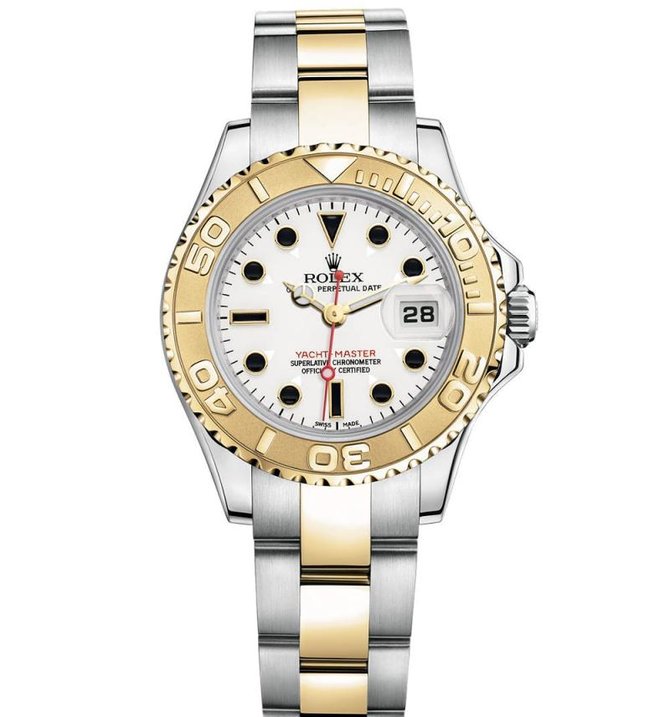 Rolex 169623-White Yacht Master II Yacht-Master 29mm Steel and Yellow Gold - фото 1