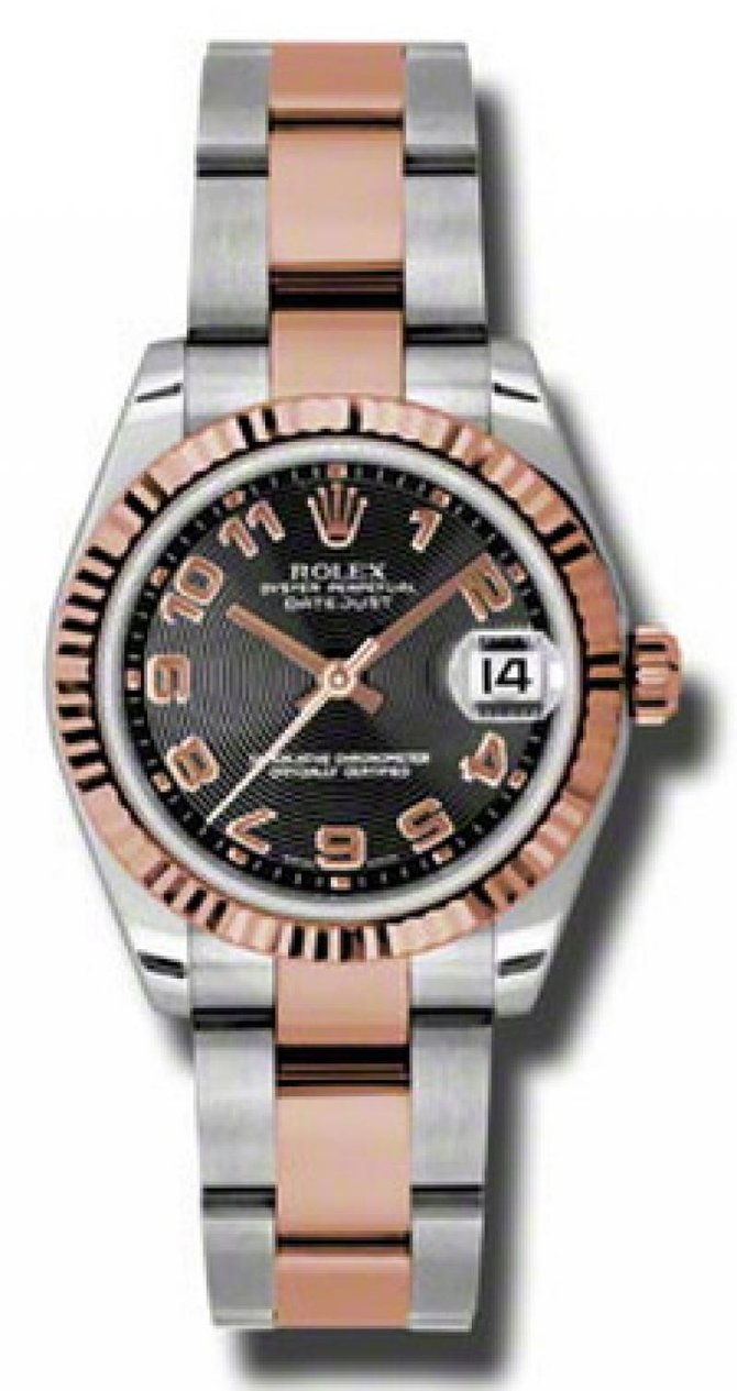 Rolex 178241 bkcao Datejust Ladies Steel and Everose Gold - фото 1