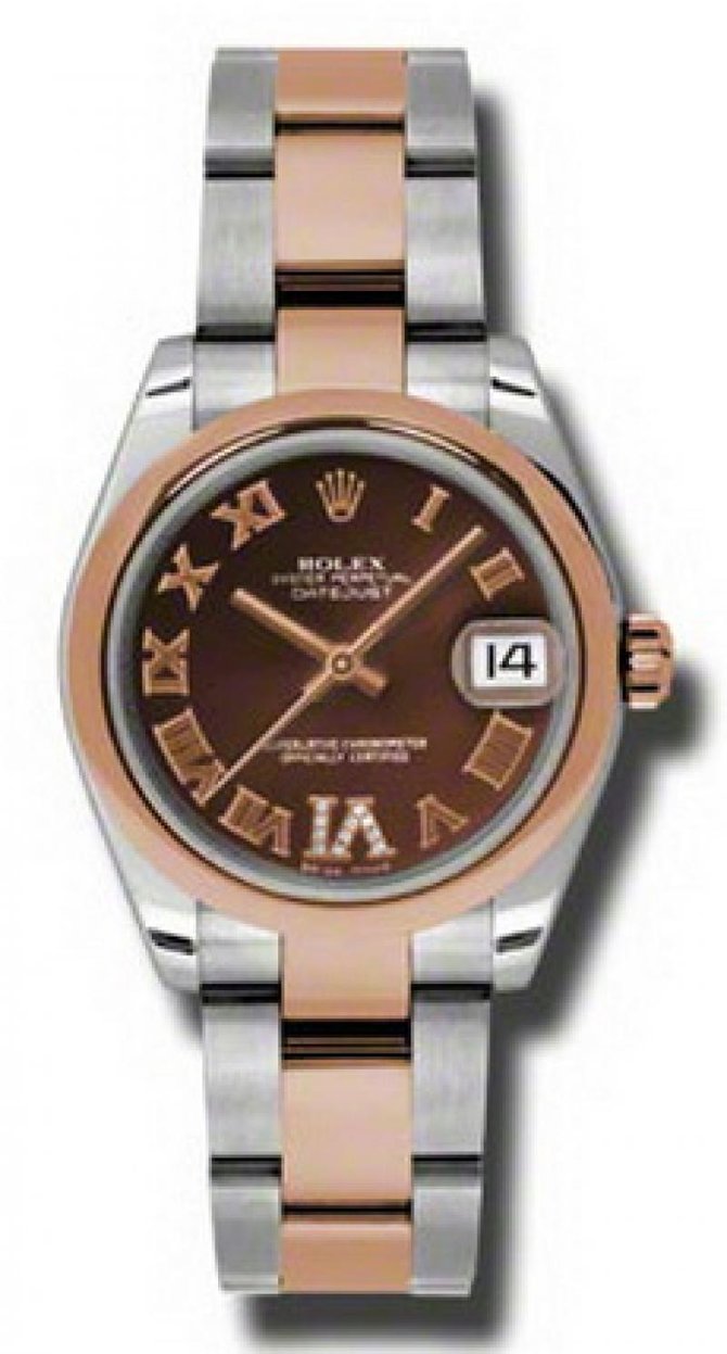 Rolex 178241 chdro Datejust Ladies Steel and Everose Gold - фото 1