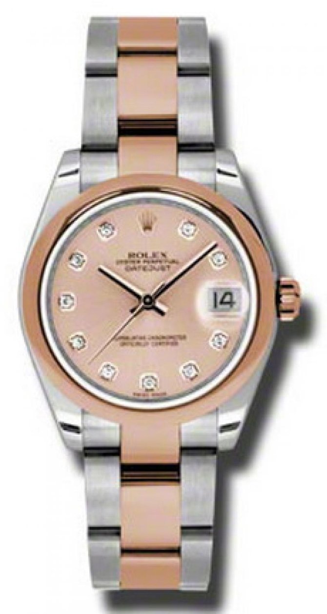 Rolex 178241 pchdo Datejust Ladies Steel and Everose Gold - фото 1