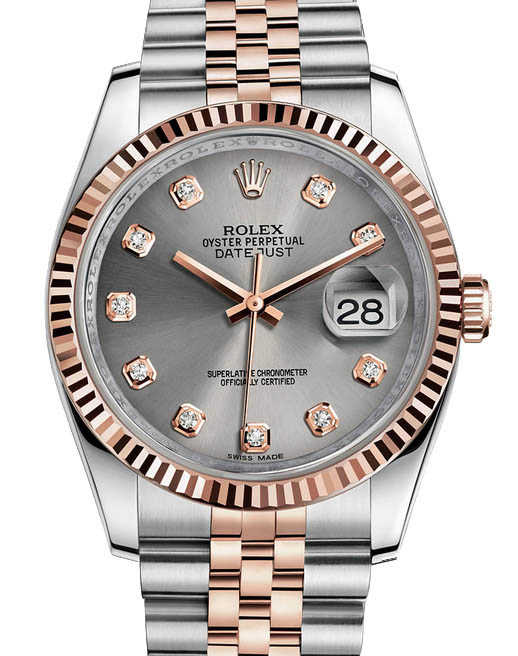 gold and silver datejust