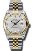 Rolex Datejust 116203 sdj Steel and Yellow Gold