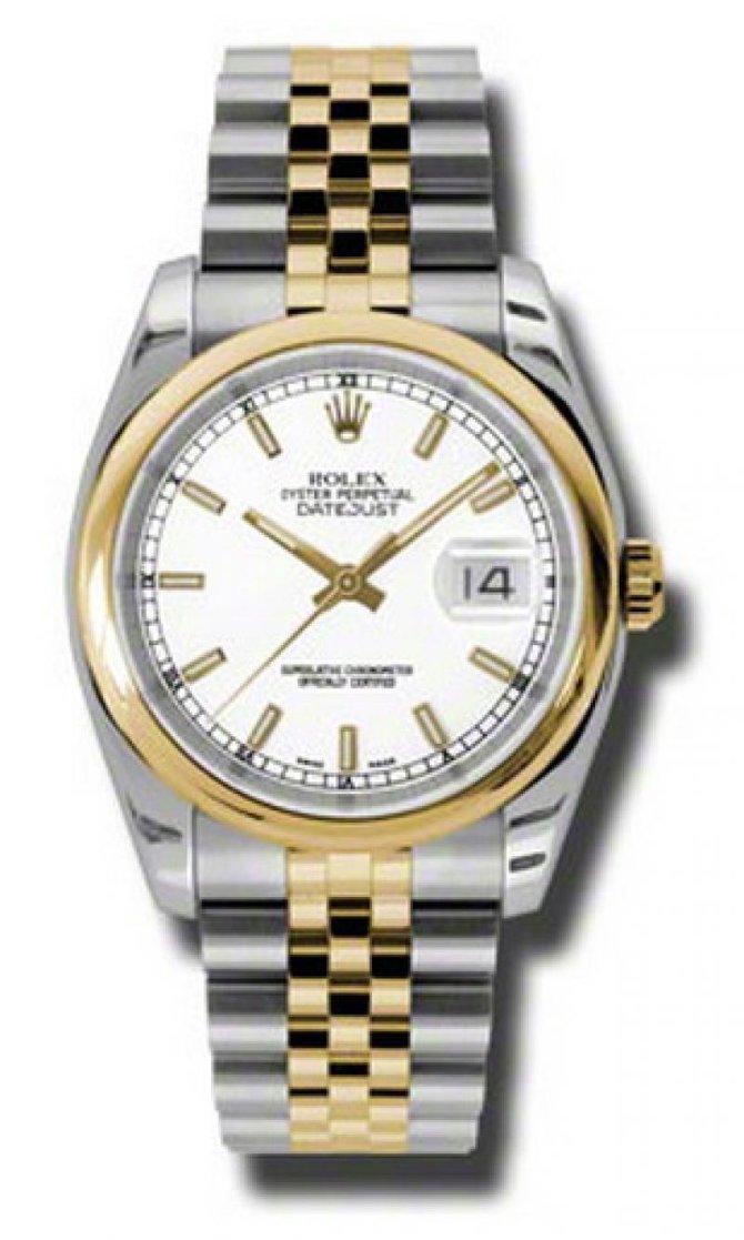 Rolex 116203 wsj Datejust Steel and Yellow Gold - фото 1