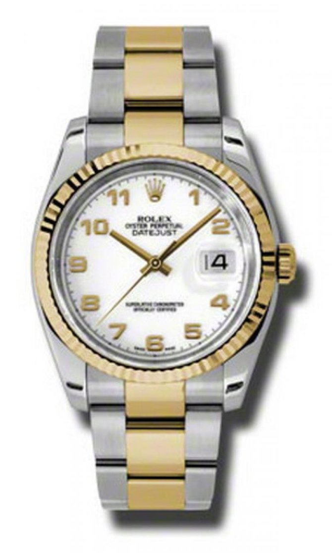 Rolex 116233 wao Datejust Steel and Yellow Gold - фото 1