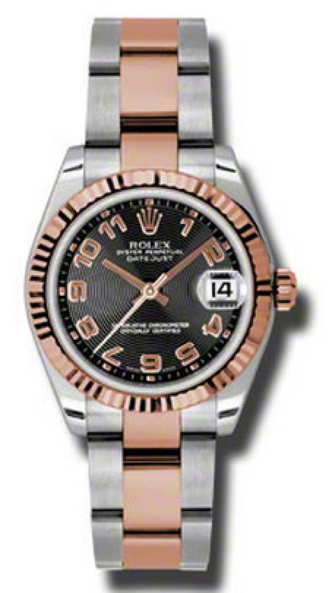 Rolex 178271 bkcao Datejust Ladies Steel and Everose Gold - фото 1