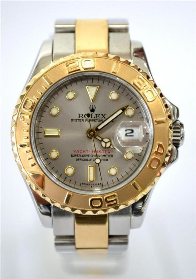 Rolex 169623-Grey Yacht Master II Yacht-Master 29mm Steel and Yellow Gold - фото 9