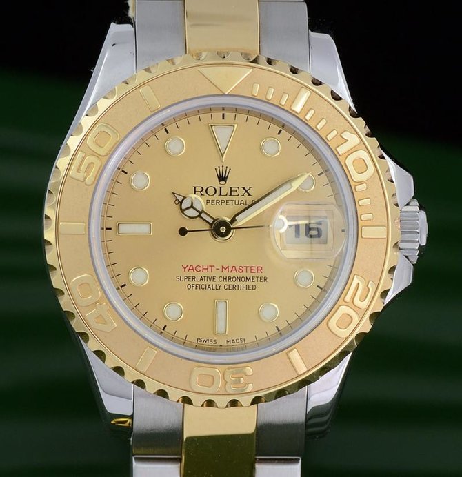 Rolex 169623 Champaigne Yacht Master II Yacht-Master 29mm Steel and Yellow Gold - фото 3