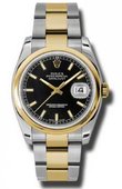 Rolex Часы Rolex Datejust 116203 bkso Steel and Yellow Gold