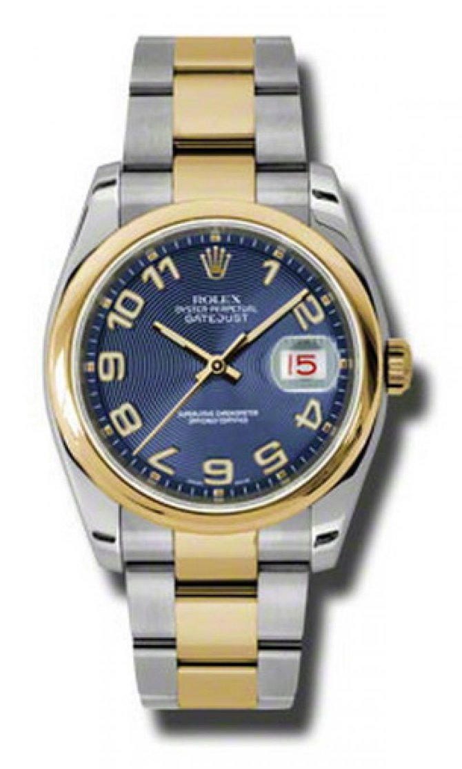Rolex 116203 blcao Datejust Steel and Yellow Gold - фото 1