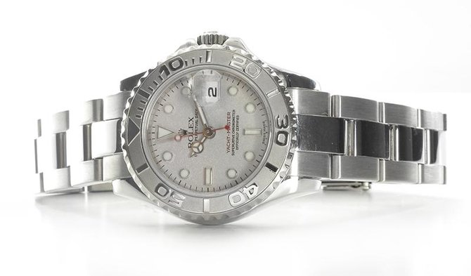 Rolex 169622 Silver Yacht Master II 29mm Steel and Platinum - фото 5