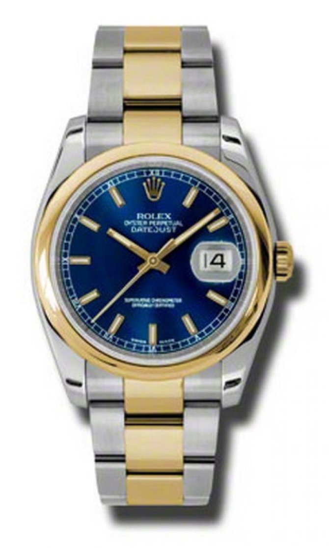 Rolex 116203 blso Datejust Steel and Yellow Gold - фото 1