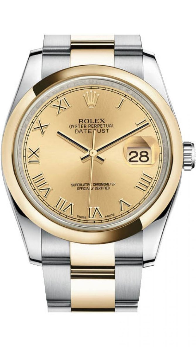 Rolex 116203 chro Datejust Steel and Yellow Gold - фото 1