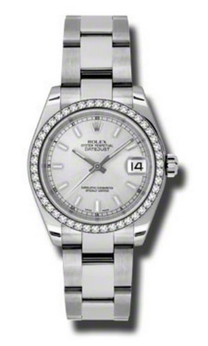 Rolex 178384 sio Datejust Ladies Steel and White Gold - фото 1