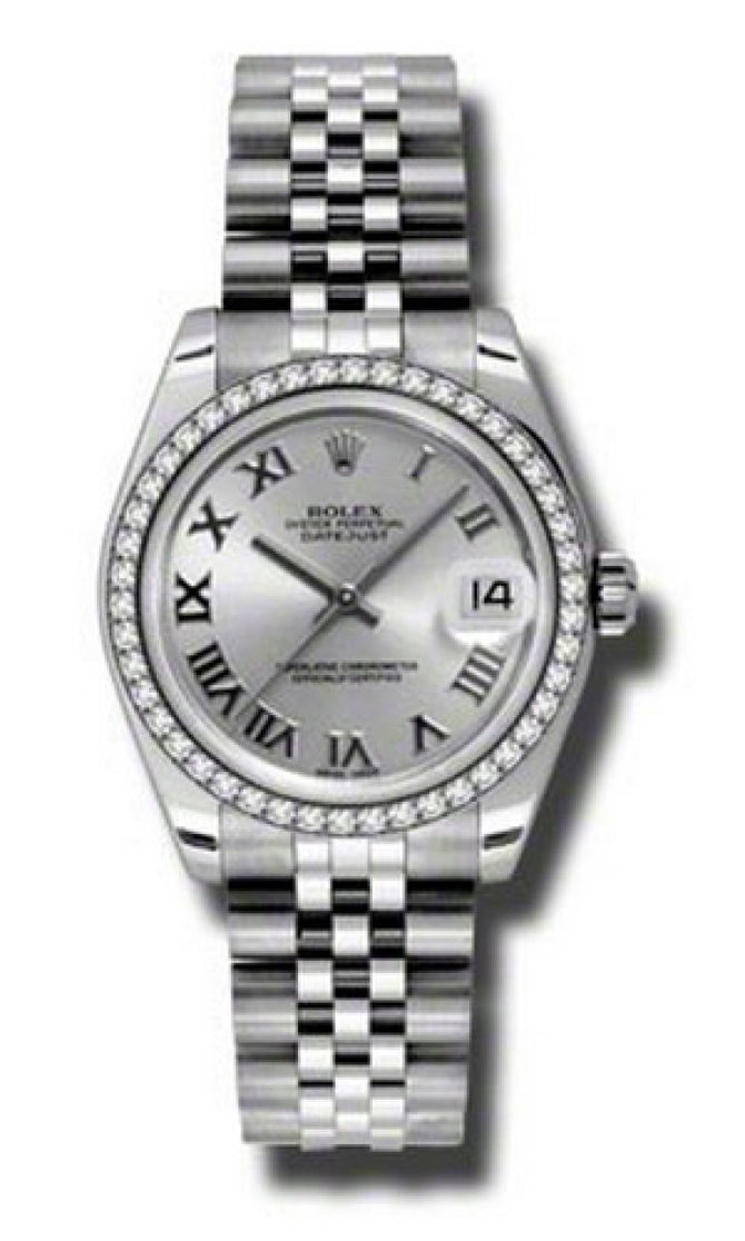 Rolex 178384 srj Datejust Ladies Steel and White Gold - фото 1