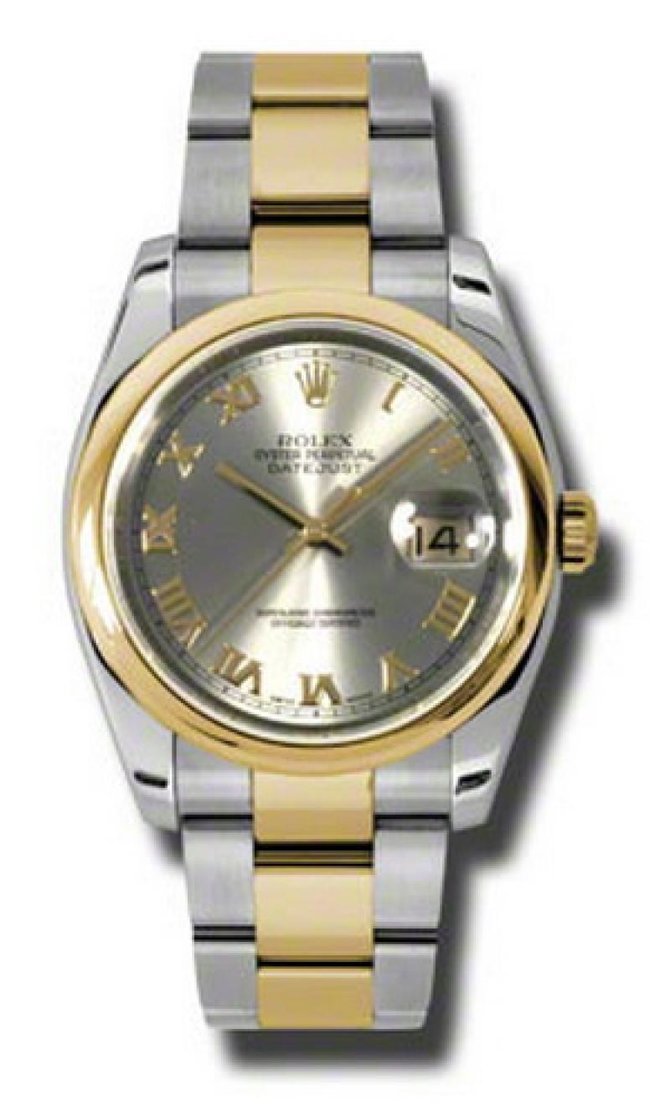 Rolex 116203 gro Datejust Steel and Yellow Gold - фото 1