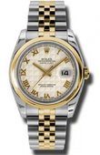 Rolex Datejust 116203 iprj Steel and Yellow Gold