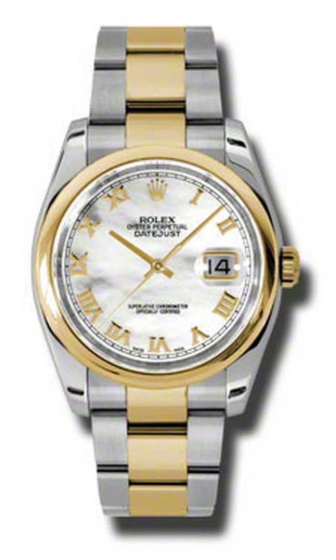 Rolex 116203 mro Datejust Steel and Yellow Gold - фото 1