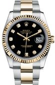 Rolex Datejust 116233 bkdo Steel and Yellow Gold