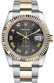 Rolex Datejust 116233 bkjro Steel and Yellow Gold
