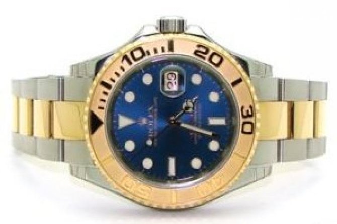 Rolex 16623 Blue Yacht Master II 40mm Steel and Yellow Gold - фото 2